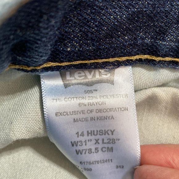 Levi’s 505 Husky Kids - Picture 6 of 7